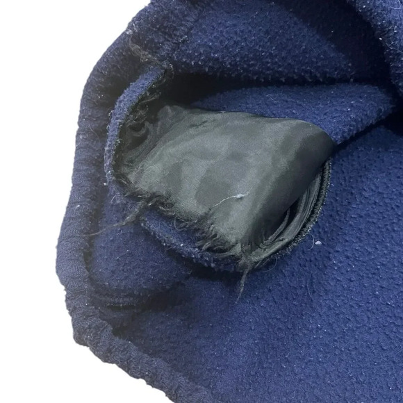 Brooks Brothers Blue Fleece Quarter Zip Sweater XL - Picture 8 of 11